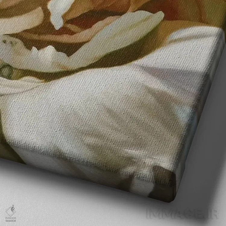 تابلو چردی کالا I (نشاط معنوی سیکها) اثر کلویی هدن - نمای نزدیک بافت بوم