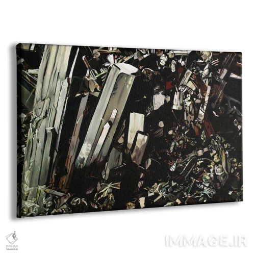 تابلو اپیدوت (سنگ جواهر) اثر کلویی هدن - نمای پرسپکتیو محصول