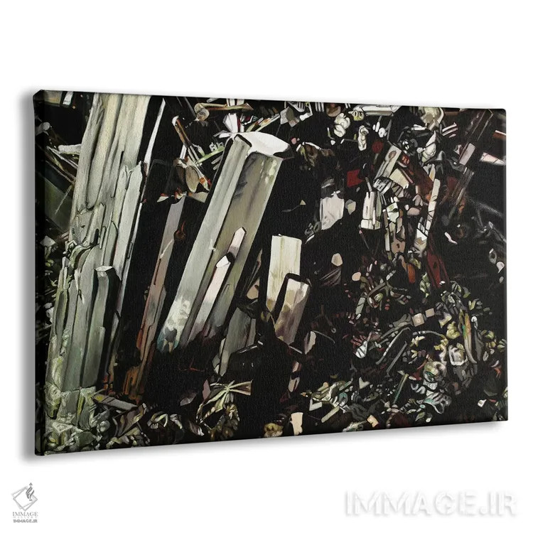 تابلو اپیدوت (سنگ جواهر) اثر کلویی هدن - نمای پرسپکتیو محصول