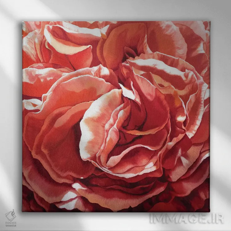 تابلو شهامت قلب اثر کلویی هدن - نمای روبهرو روی دیوار