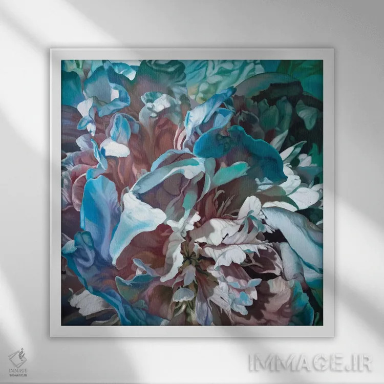 تابلو پل آهها اثر کلویی هدن - نمای قابدار سفید