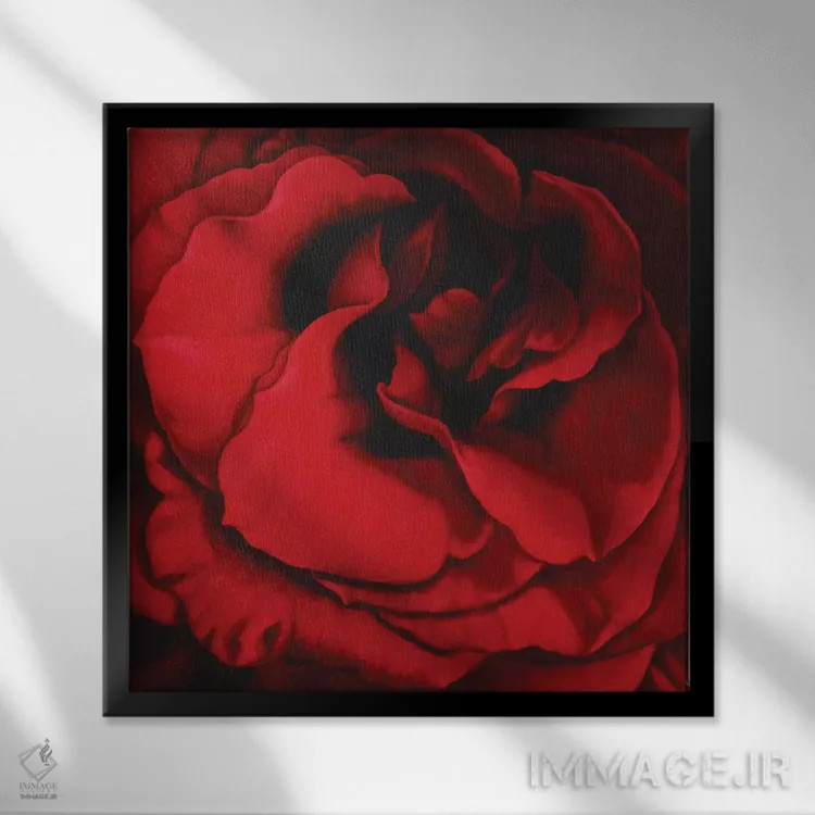 تابلو آیین ژرف اثر کلویی هدن - نمای قابدار مشکی