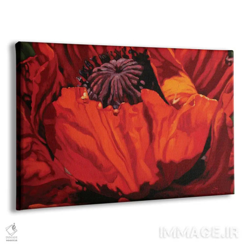 تابلو رقص آتش اثر کلویی هدن - نمای پرسپکتیو محصول