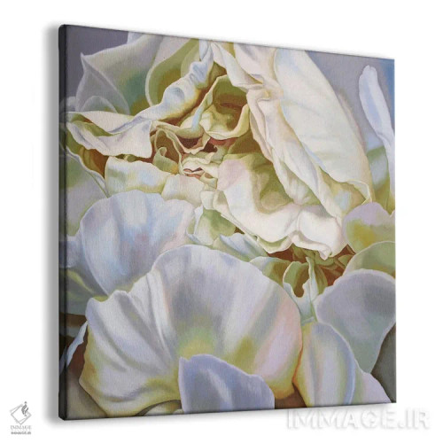 تابلو صد تومانی سبز اثر کلویی هدن - نمای پرسپکتیو محصول