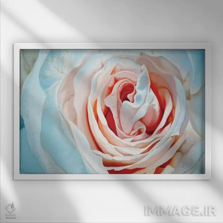 تابلو شفابخشی اثر کلویی هدن - نمای قابدار سفید