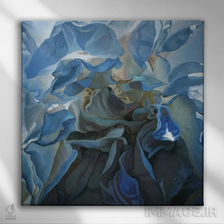 تابلو نور درونی اثر کلویی هدن - نمای روبهرو روی دیوار