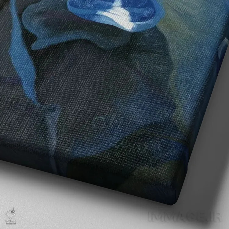 تابلو نور درونی اثر کلویی هدن - نمای نزدیک بافت بوم