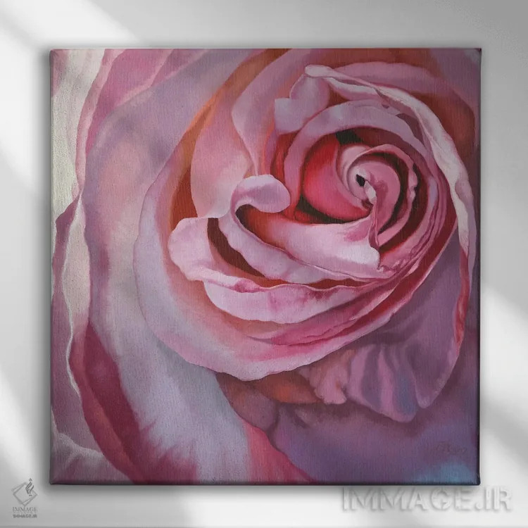 تابلو کوندالینی ماتا شاکتی (مفهوم معنوی هندی) اثر کلویی هدن - نمای روبهرو روی دیوار