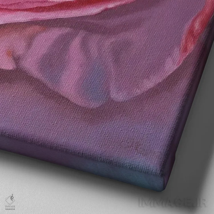 تابلو کوندالینی ماتا شاکتی (مفهوم معنوی هندی) اثر کلویی هدن - نمای نزدیک بافت بوم