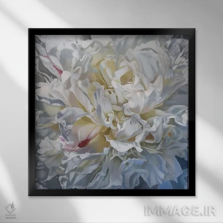 تابلو صد تومانی سالت اسپرینگ V اثر کلویی هدن - نمای قابدار مشکی