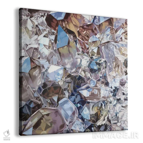 تابلو خوشهٔ سیترین دودی برزیلی اثر کلویی هدن - نمای پرسپکتیو محصول