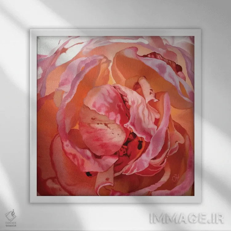 تابلو اعتماد اثر کلویی هدن - نمای قابدار سفید