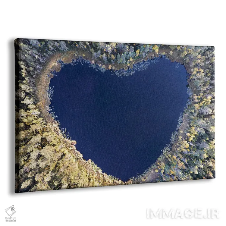 تابلو تنها چیزی که نیاز داری، عشق است اثر کریستین لیندستن - نمای پرسپکتیو محصول