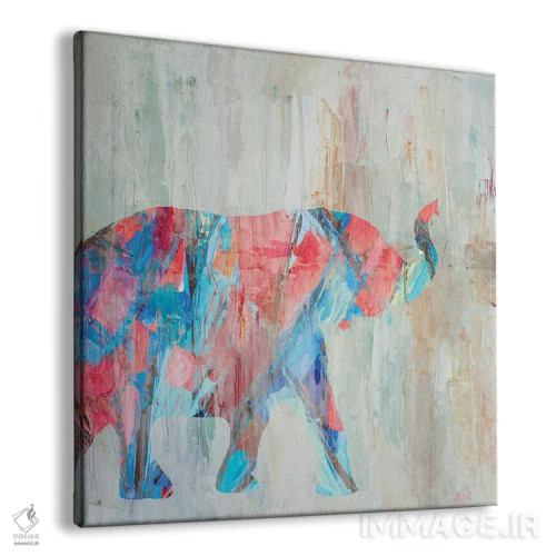 تابلو فیل ریزوم اثر آن مری کولیک - نمای پرسپکتیو محصول