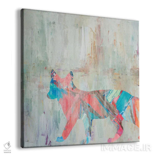 تابلو روباه ریزوم اثر آن مری کولیک - نمای پرسپکتیو محصول