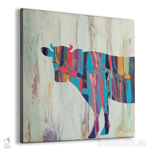تابلو گاو ریزوم اثر آن مری کولیک - نمای پرسپکتیو محصول
