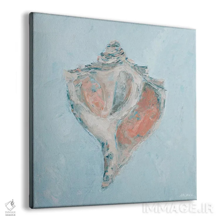 تابلو صدف و گوشماهی I اثر آن مری کولیک - نمای پرسپکتیو محصول