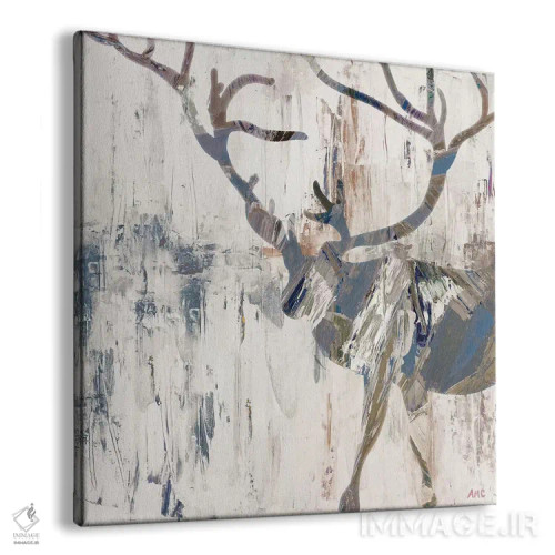 تابلو گوزن ریزوم خنثی اثر آن مری کولیک - نمای پرسپکتیو محصول