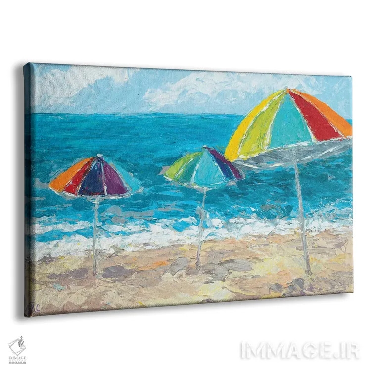 تابلو در کنار ساحل II اثر آن مری کولیک - نمای پرسپکتیو محصول