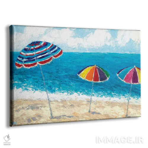 تابلو در کنار ساحل I اثر آن مری کولیک - نمای پرسپکتیو محصول
