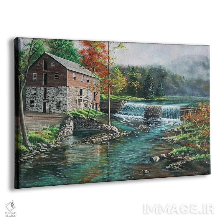 تابلو آسیاب اورهارت اثر کریستوفر لیتر - نمای پرسپکتیو محصول