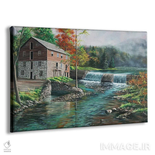 تابلو آسیاب اورهارت اثر کریستوفر لیتر - نمای پرسپکتیو محصول