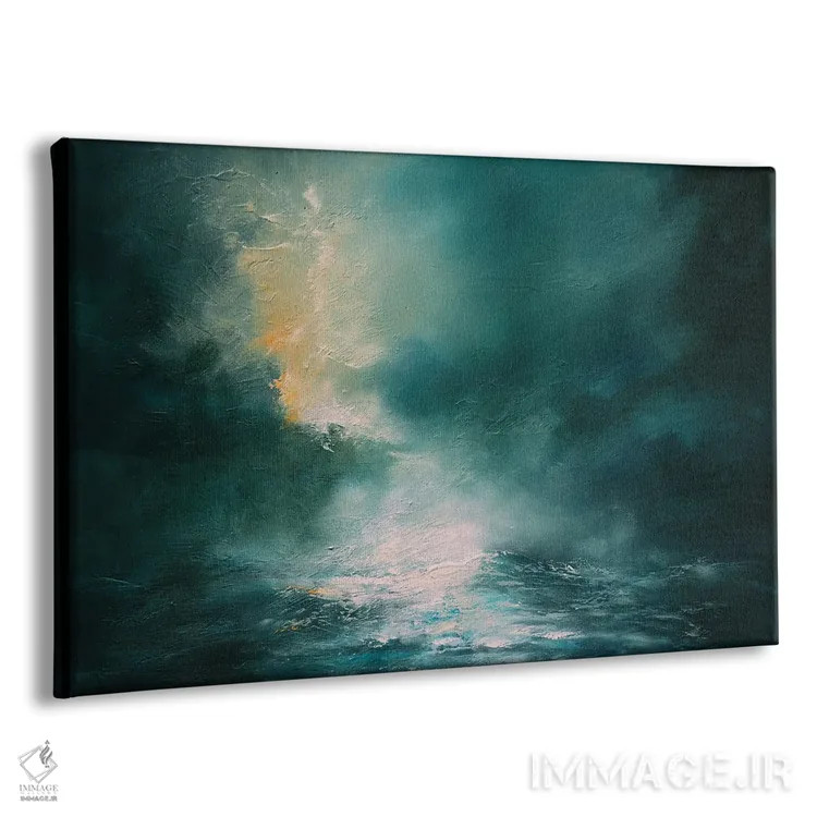 تابلو بر دریایی چنین لبریز اثر کریستوفر لیتر - نمای پرسپکتیو محصول