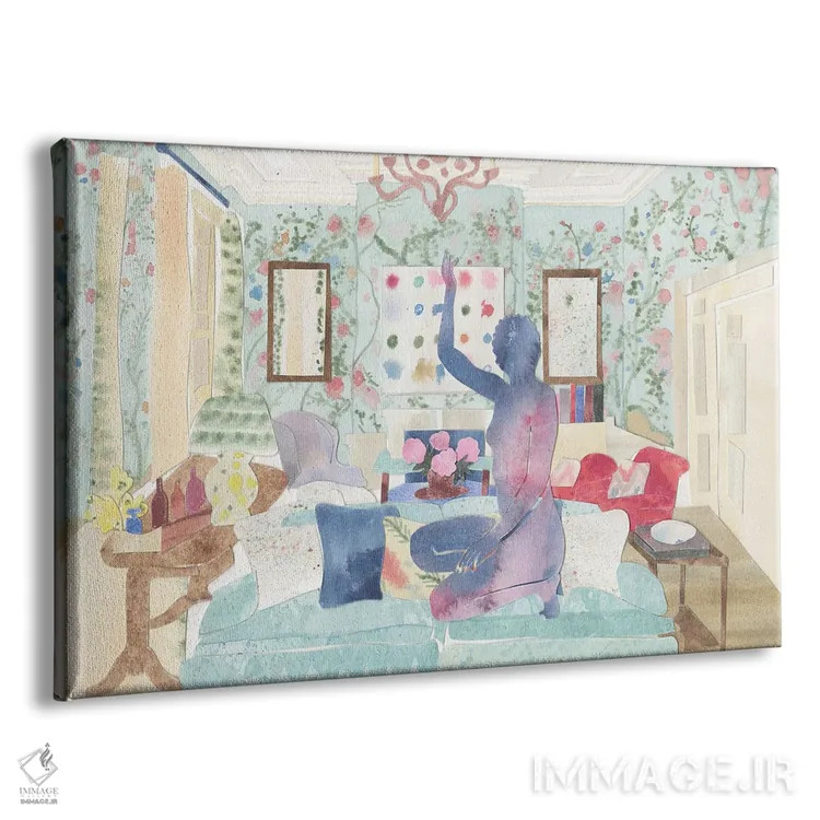 تابلو اتاق مری اثر کلر ویلسون - نمای پرسپکتیو محصول