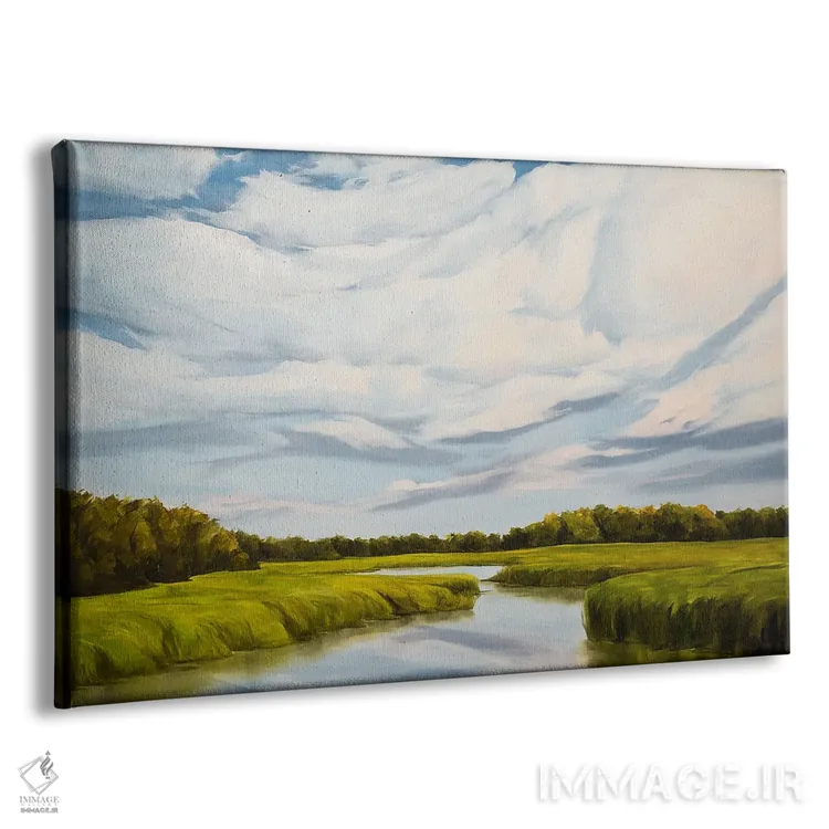 تابلو آهسته برو اثر کولمن سنکال - نمای پرسپکتیو محصول