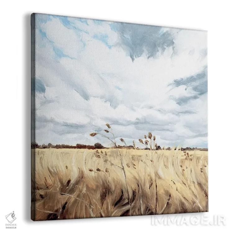 تابلو سکوت انتظار اثر کولمن سنکال - نمای پرسپکتیو محصول