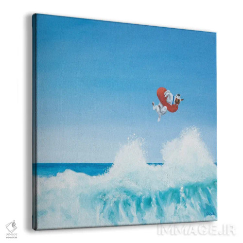 تابلو بازی در موج ۲ اثر کارول لوز - نمای پرسپکتیو محصول