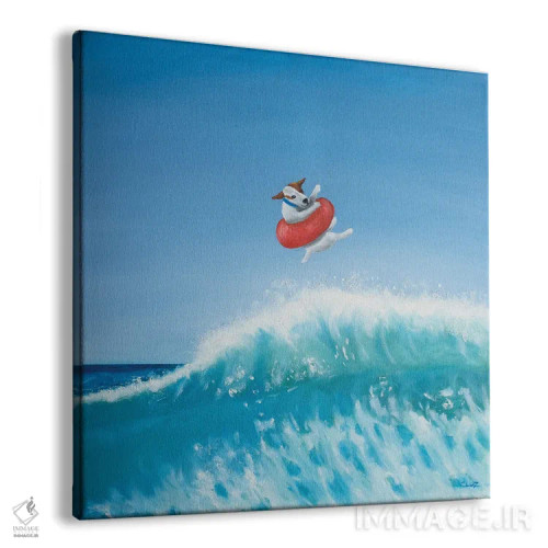 تابلو بازی در موج ۱ اثر کارول لوز - نمای پرسپکتیو محصول