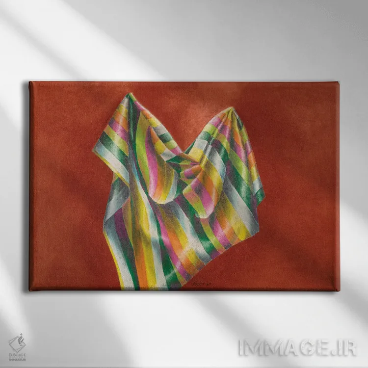 تابلو حولهٔ ساحلی اثر کمبل فراست - نمای روبهرو روی دیوار