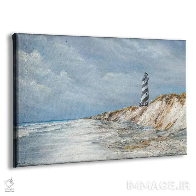 تابلو هترس قدیمی (جزیره در کارولینای شمالی) اثر کمبل فراست - نمای پرسپکتیو محصول