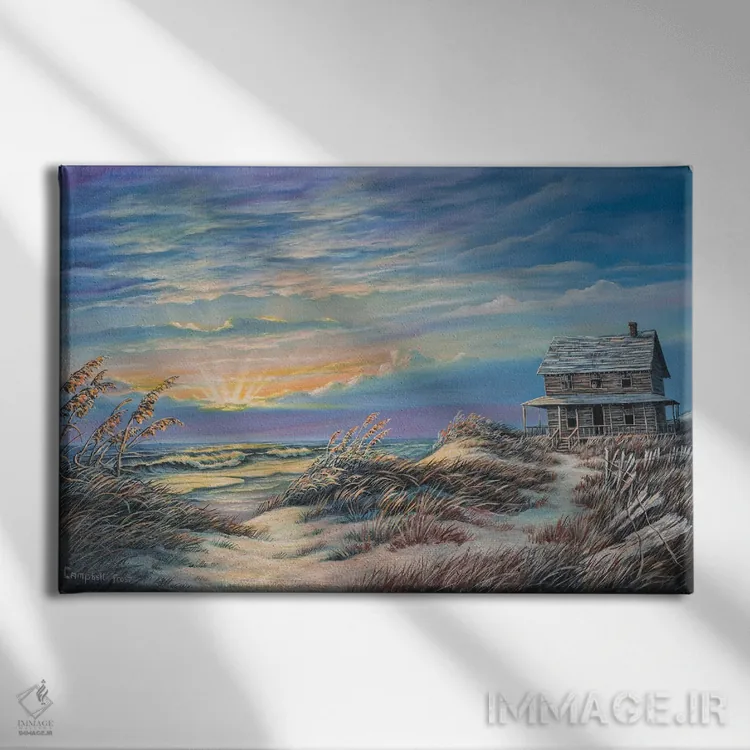 تابلو طلوع دیروز اثر کمبل فراست - نمای روبهرو روی دیوار