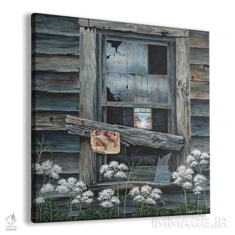 تابلو محکوم شده اثر کمبل فراست - نمای پرسپکتیو محصول