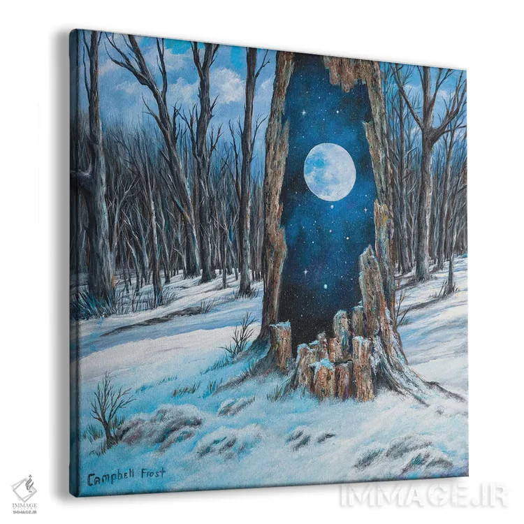 تابلو دروازه اثر کمبل فراست - نمای پرسپکتیو محصول