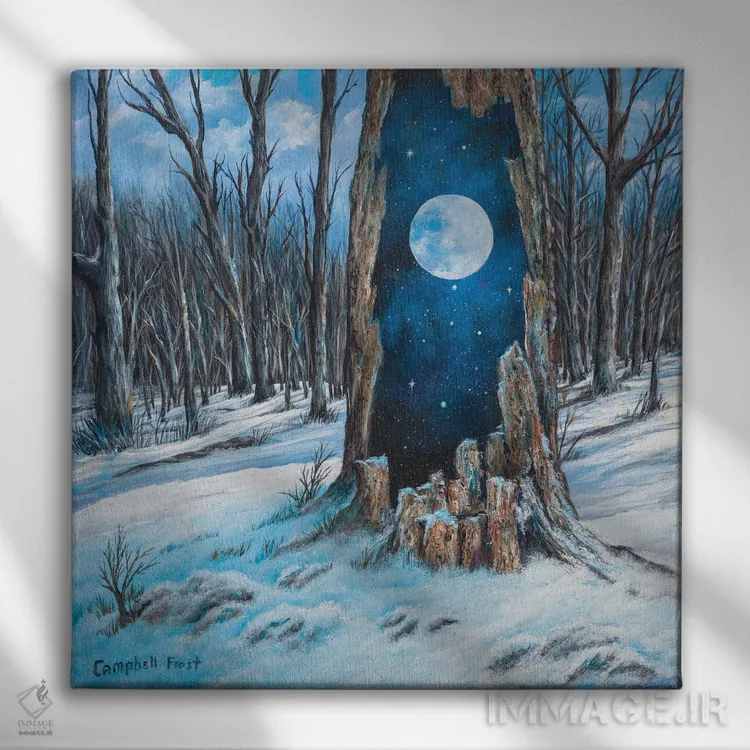 تابلو دروازه اثر کمبل فراست - نمای روبهرو روی دیوار