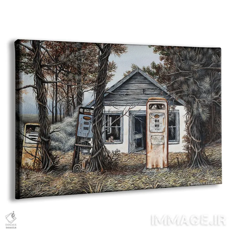 تابلو بیستوشش سنت هر گالن اثر کمبل فراست - نمای پرسپکتیو محصول