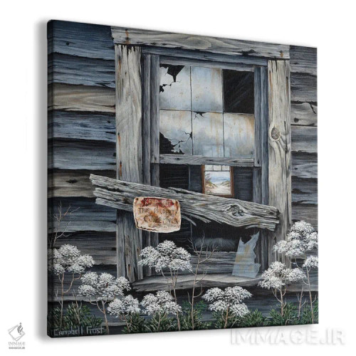 تابلو ورود ممنوع اثر کمبل فراست - نمای پرسپکتیو محصول