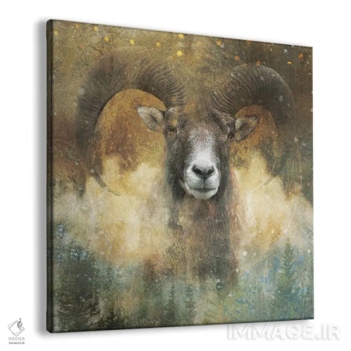 تابلو شاخ بزرگ اثر کلودیا مککینی - نمای پرسپکتیو محصول