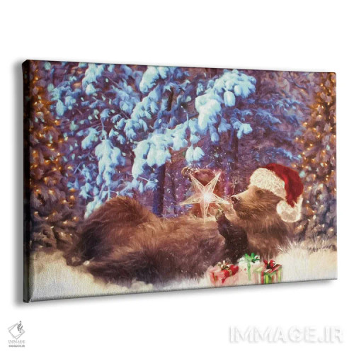 تابلو کریسمس خجسته اثر کلودیا مککینی - نمای پرسپکتیو محصول