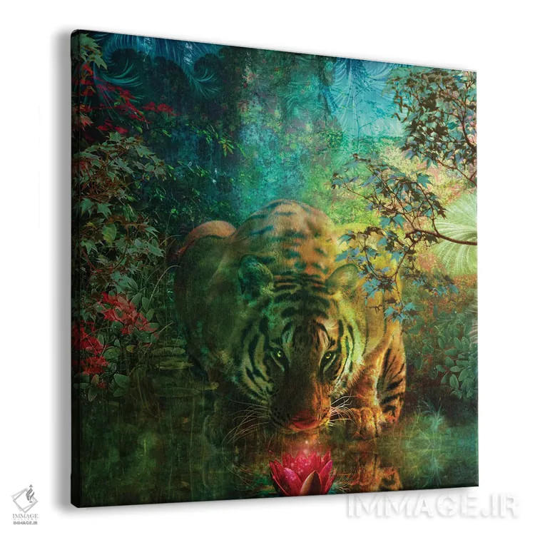 تابلو آرامش سلطنتی اثر کلودیا مککینی - نمای پرسپکتیو محصول