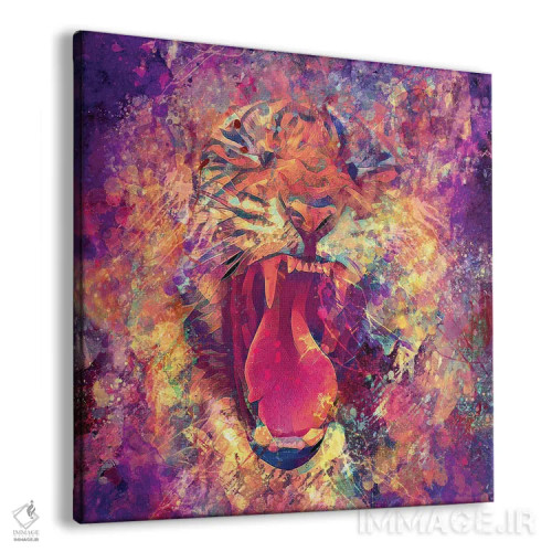 تابلو چشم ببر اثر کلودیا مککینی - نمای پرسپکتیو محصول