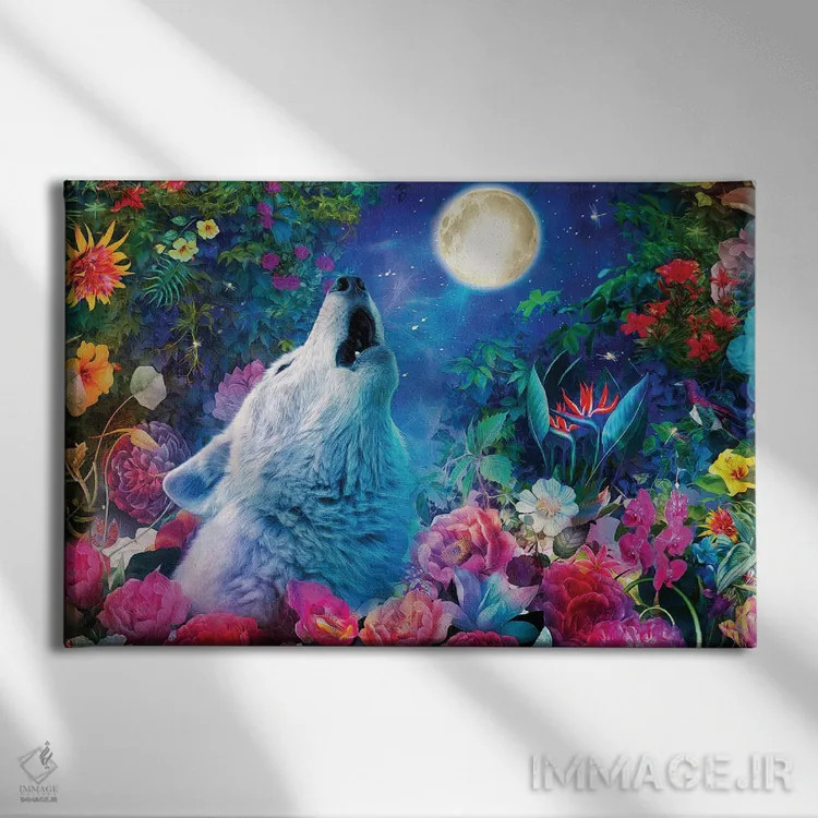 تابلو برای آسمان بخوان اثر کلودیا مککینی - نمای روبهرو روی دیوار