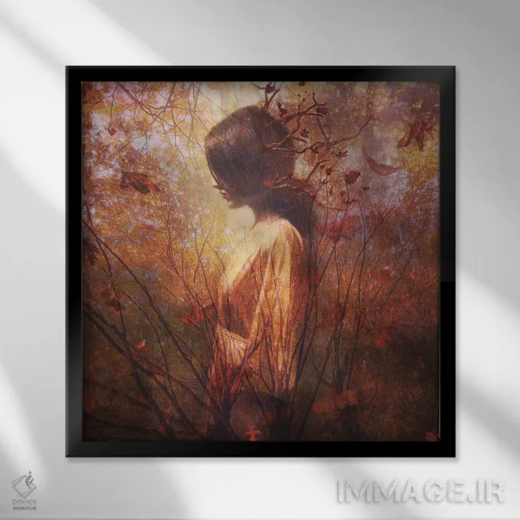 تابلو جشن اسکاربرو (ترانهٔ فولکلور) اثر کلودیا مککینی - نمای قابدار مشکی