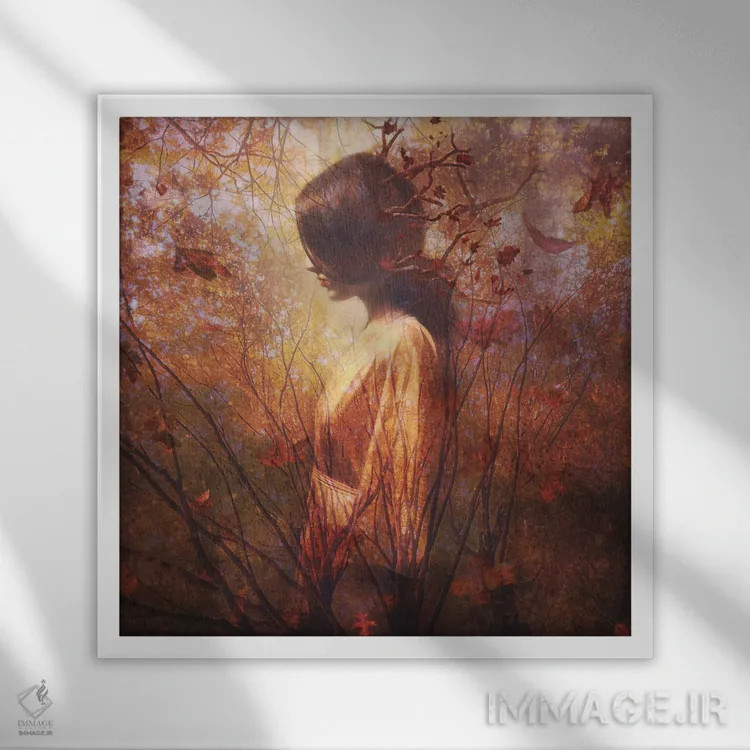 تابلو جشن اسکاربرو (ترانهٔ فولکلور) اثر کلودیا مککینی - نمای قابدار سفید