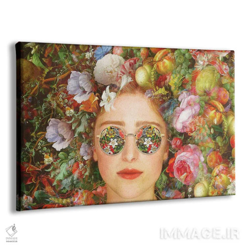 تابلو قدرت گلها اثر کلودیا مککینی - نمای پرسپکتیو محصول