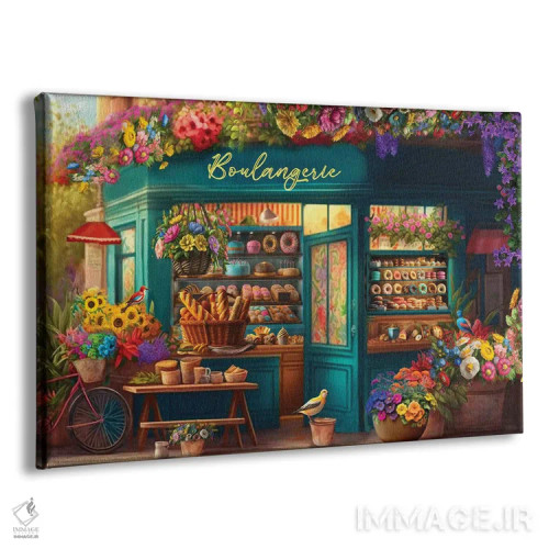 تابلو بولانژری (نانوایی فرانسوی) اثر کلودیا مککینی - نمای پرسپکتیو محصول