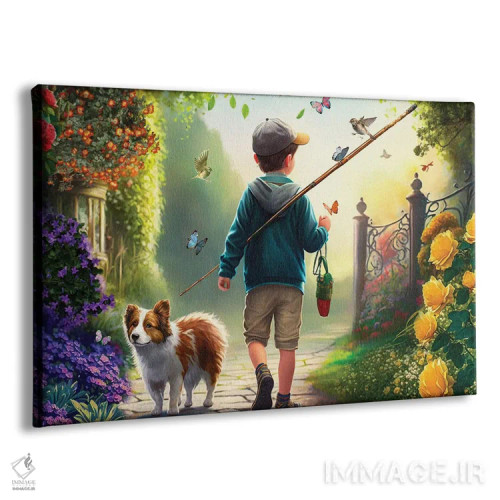 تابلو رفتهام ماهیگیری اثر کلودیا مککینی - نمای پرسپکتیو محصول